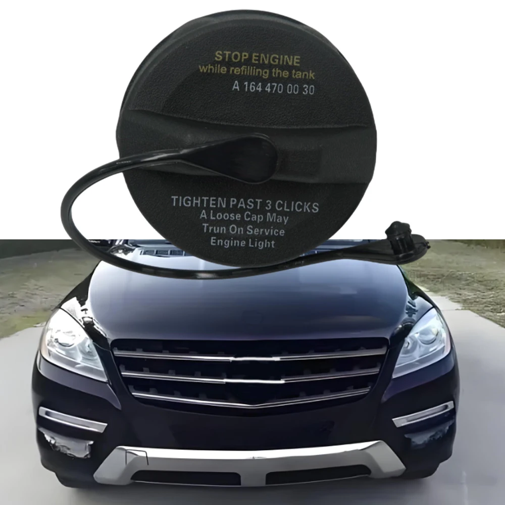 A1644700030 Car Black Fuel Tank Cap For Mercedes-Benz ML350 2006-2014 1644700030 A1664705800 1664705800