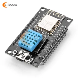 ESP-12F ESP8266 NodeMCU Development Board with DHT11 Temperature and Humidity Sensor 30PIN USB / Type-C / MINI USB Interface