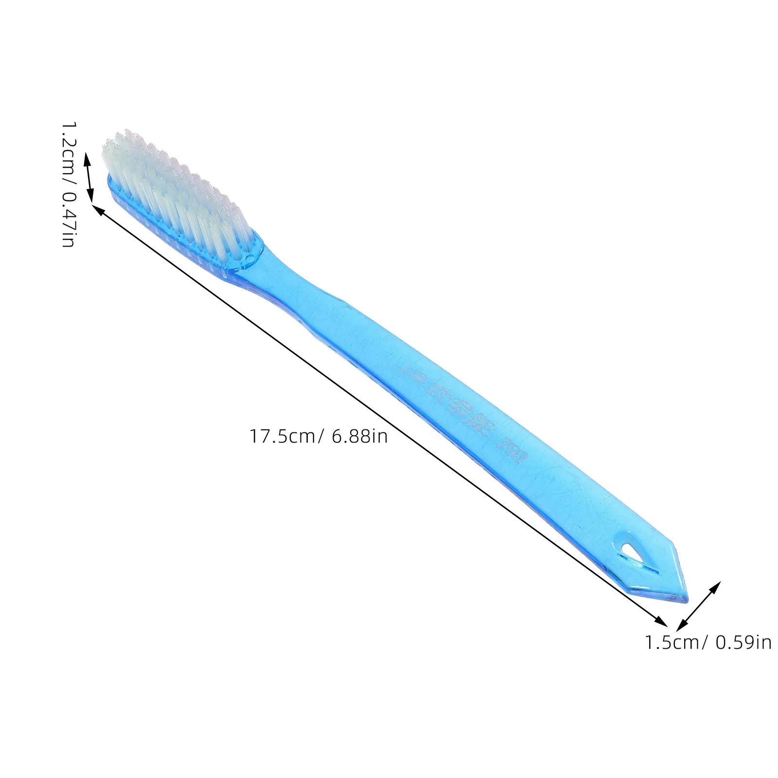 6Pcs Super Hard Bristle Toothbrush for Adults Premium Manual Cleaning Toothbrush Extra Firm Bristles for Teeth Stain Removal