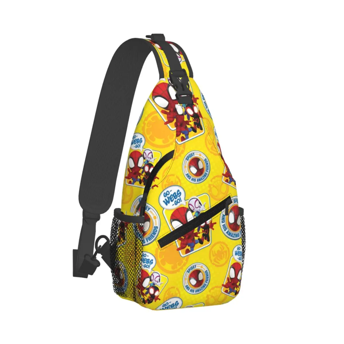 

Spider Man Spiderman Hero Small Sling Bag Chest Crossbody Shoulder Backpack Hiking Travel Daypacks Fashion Satchel