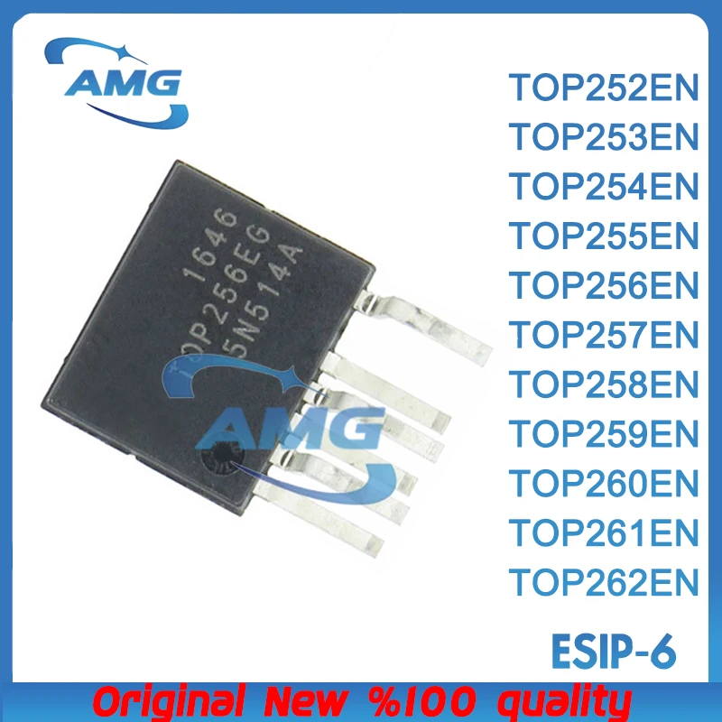 5PCS TOP253EN TOP254EN TOP256EN TOP258EN TOP259EN TOP261EN TOP262EN Encapsulates the ESIP-6 power management IC