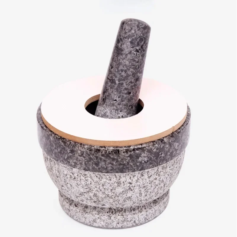 

Marble Grain Spice Grinder Herb Mortar Pestle Stone Garlic Grinder Food Roughing Kuchnia Akcesoria Household Utensils