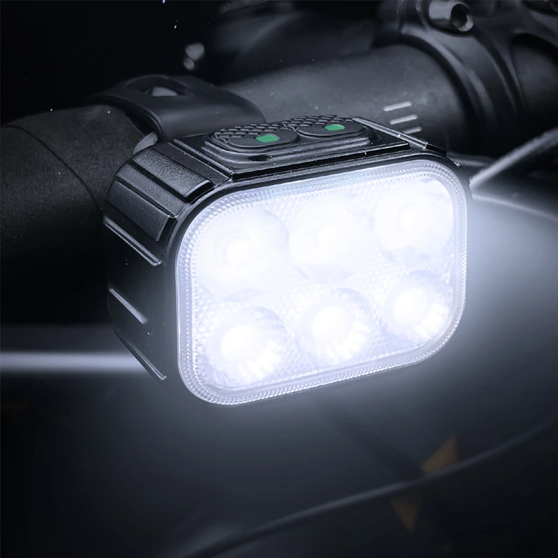 Bike Light Bicycle LED Flashlight Rechargedable Bike Front Rear Lamp Cycling Safety Lamp Road Mountain Bicycle Lights  Bike Part