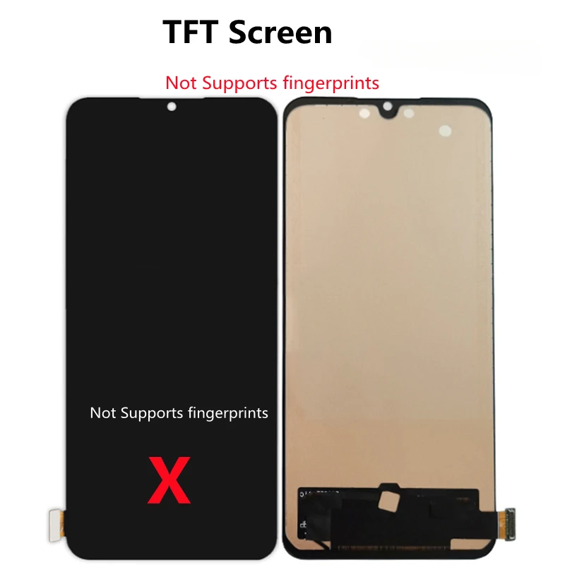 TFT 6.4 inch For Oppo Find X2 Lite 5G Global CPH2005 LCD Screen Display Touch Panel Digitizer Assembly Replacement