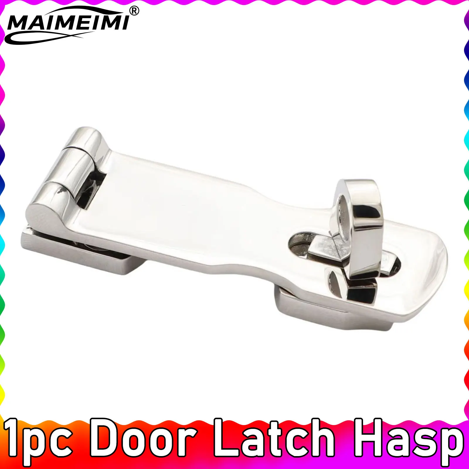 

1 шт., поворотный засов для лодки, защелка-фурнитура-3 дюйма, 79 мм, морские аксессуары, нержавеющая сталь 316, устойчивый к коррозии шкафчик