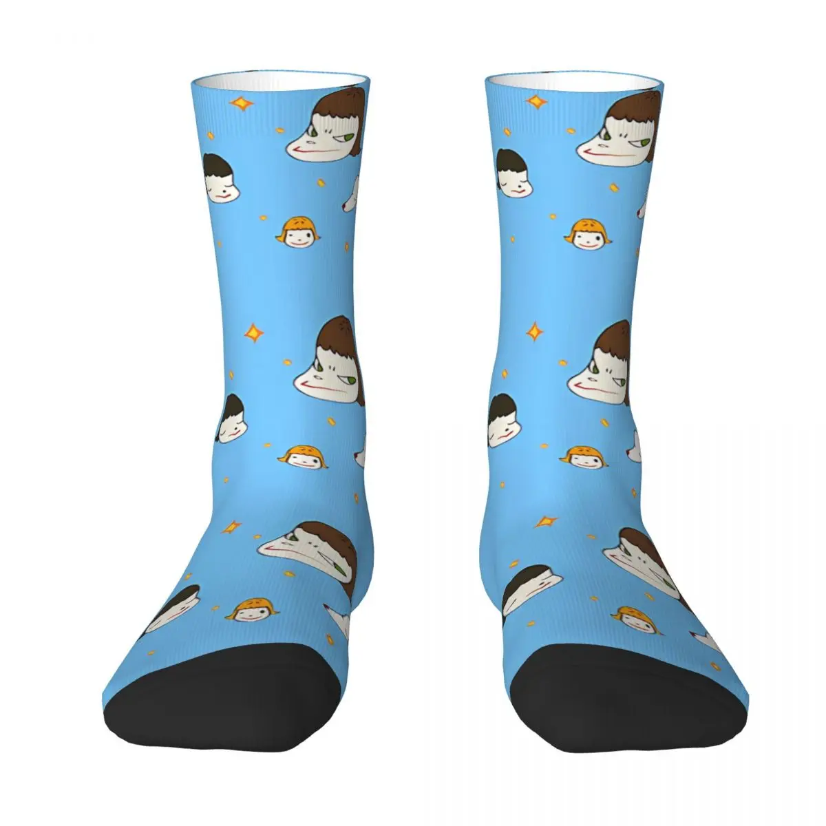 Pop Art Yoshimoto Nara Kawaii Socks School Cartoon Pattern Socks