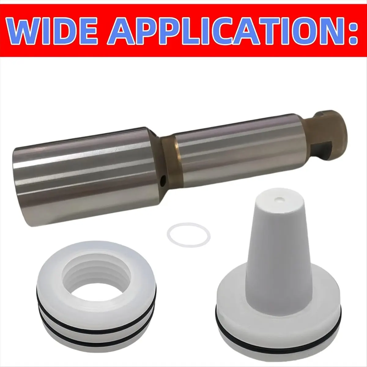 HOME USE-A 704-586 & 704-551 Piston Pump Repair Kit - Complete Piston Rod Assembly, Advantage 400/500 Sprayers - Seals & Ball Ca