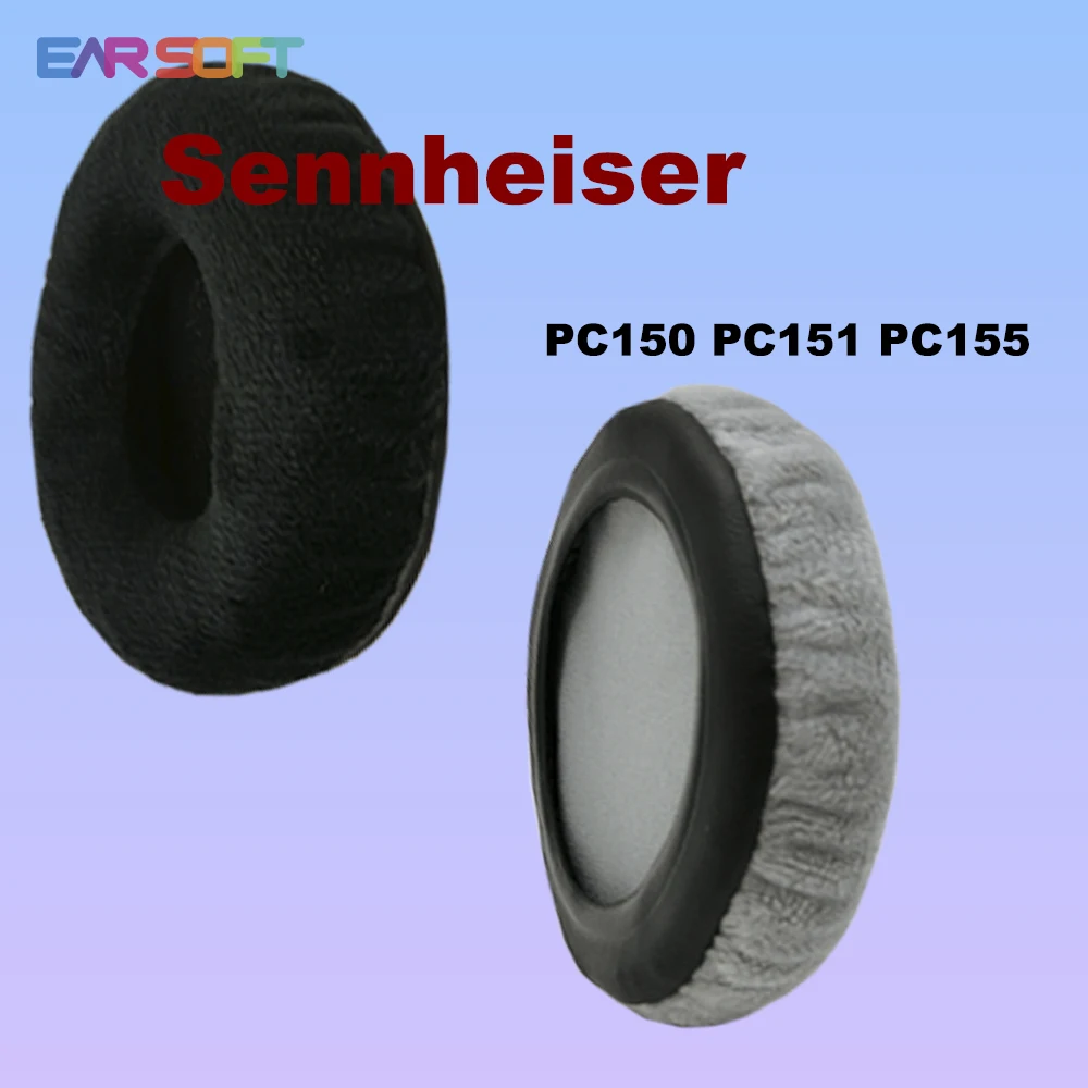 Earsoft Replacement Ear Pads Cushions for Sennheiser PC150 PC151 PC155 Headphones Earphones Earmuff Case Sleeve Accessories