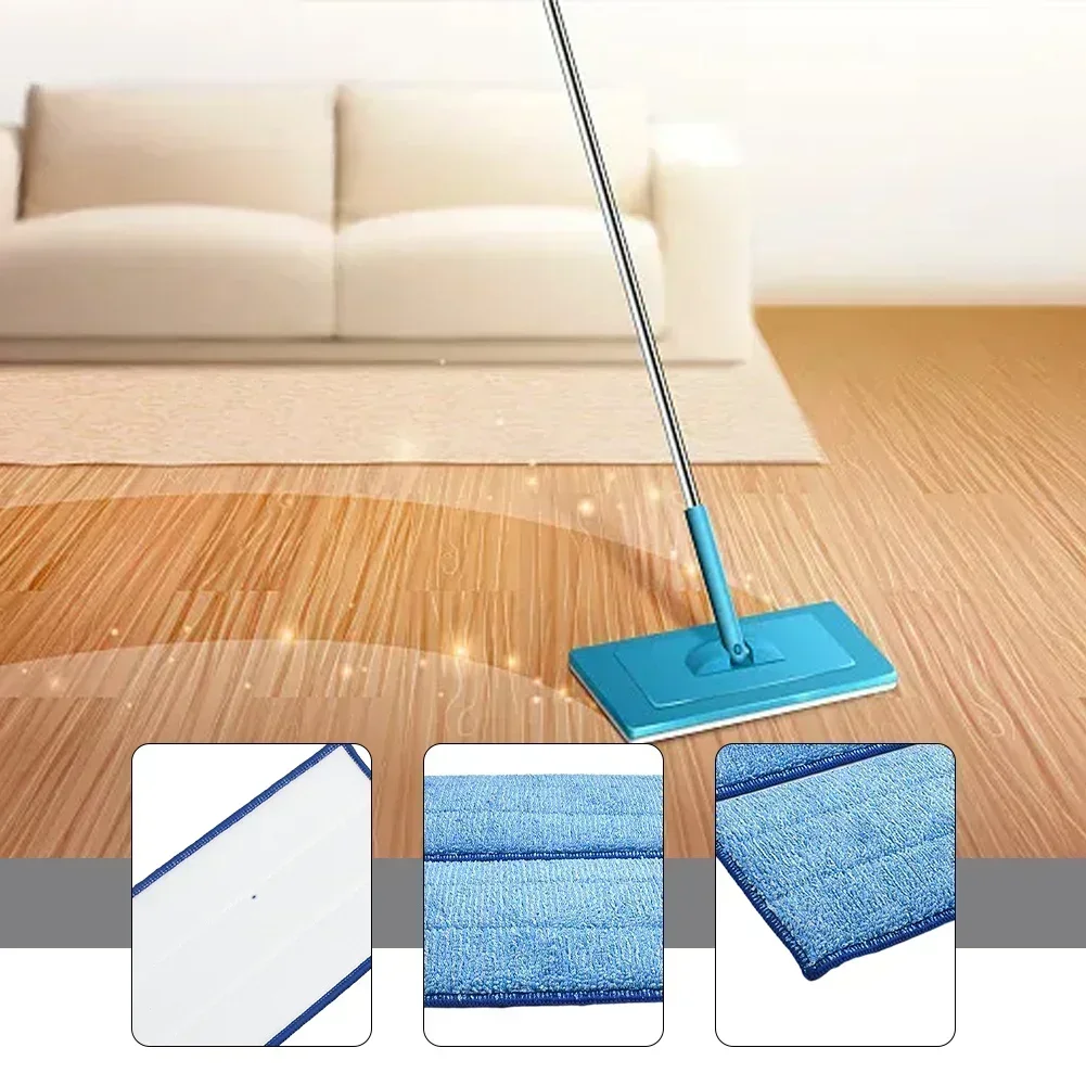 2Pcs Microfiber Mop Pads For Swiffer WetJet Household Cleaning Sweeping Robot Replacement Washable Spare Parts
