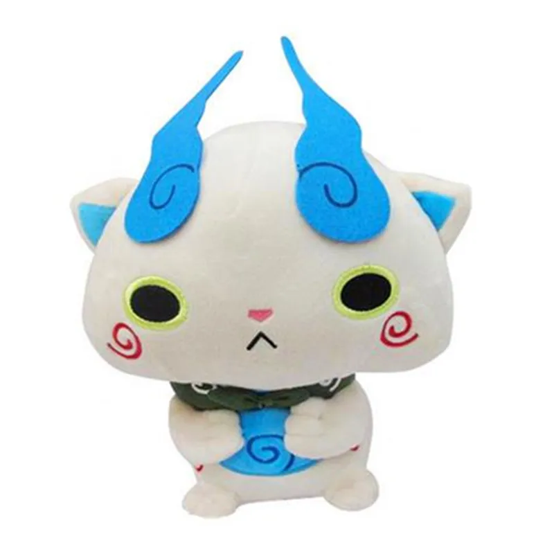 New Cute Anime Yo-Kai Watch Komasan Plush 25CM For Girls Boys Kids Stuffed Toys Children Gifts