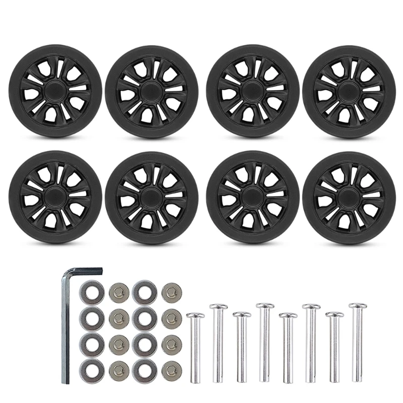 

Pack of 8 55x11mm Plastic Repair Kits Shelf Replacement Luggage