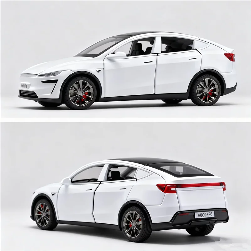 

1:32 2025 модель Y SUV, модель автомобиля из сплава, литая под давлением металла, новая энергетическая модель автомобиля, высокая имитация звука и света, детская игрушка в подарок