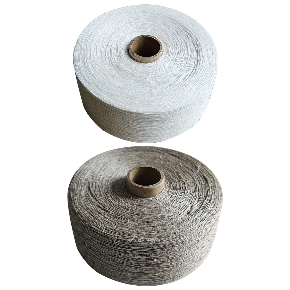 

100% Natural original linen yarn weight about 100g/roll Diameter about 0.4mm for knitting yarn