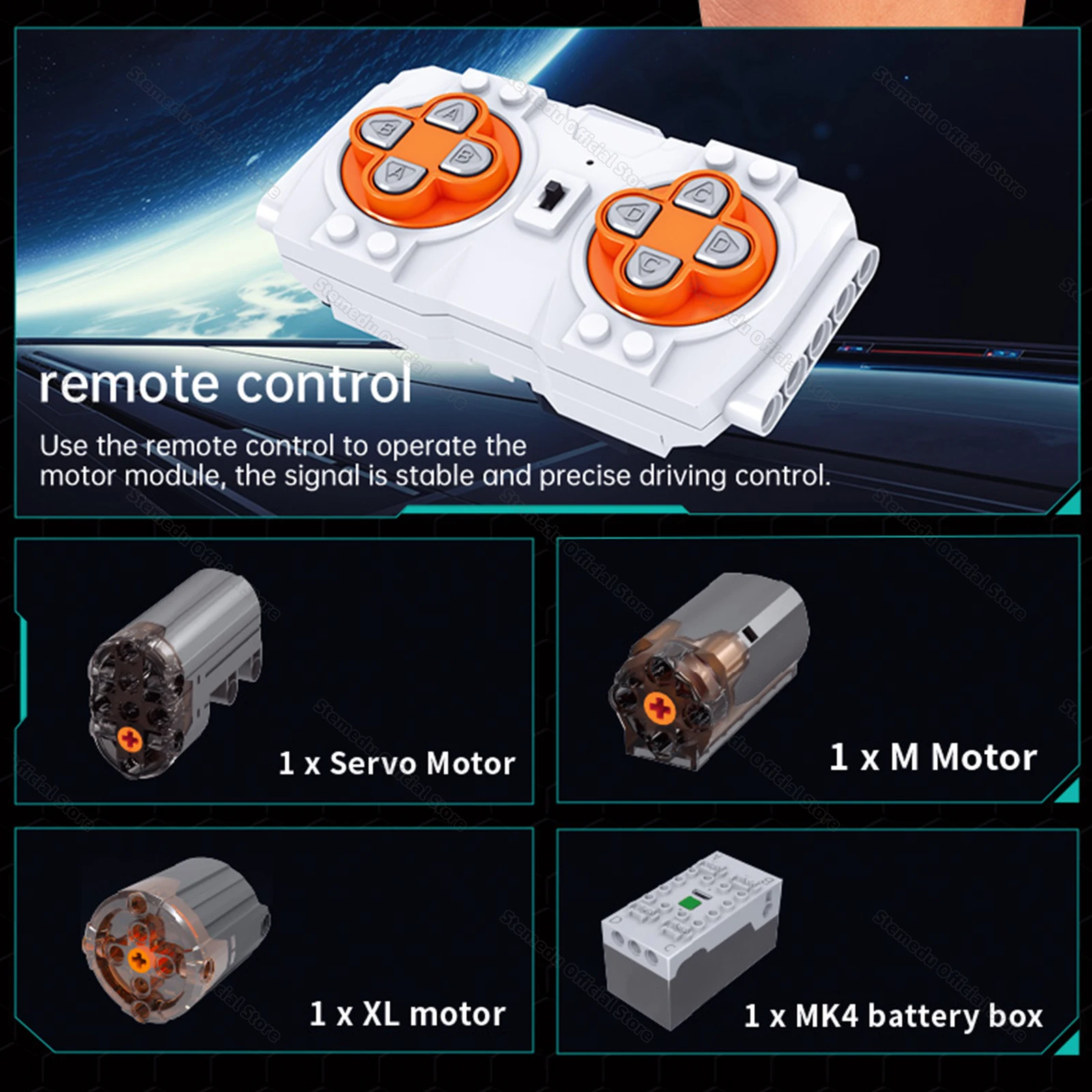 Mould King 13201 2064 Uds camión americano conjunto de bloques de construcción eléctricos aplicación remota Control servomotor de potencia niños adultos juguete