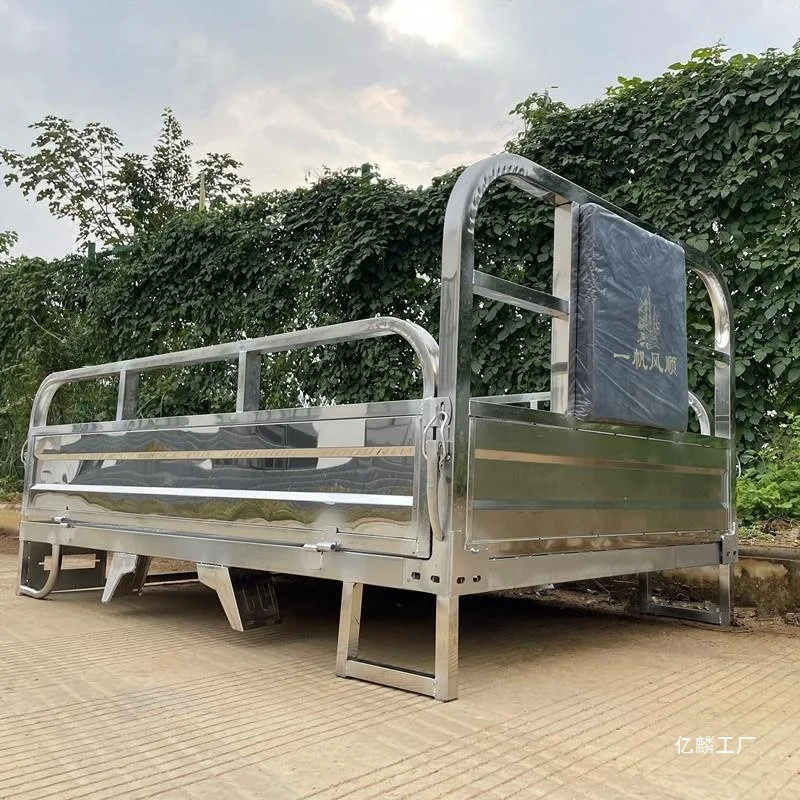 Stainless steel electric three-wheel carriage modification accessories Daquan motorcycle three-wheel