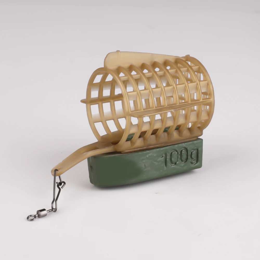FTK Cuentas Alimentador Jaula Carpa Ganchos y Cabeza de Hierro - imagen 4