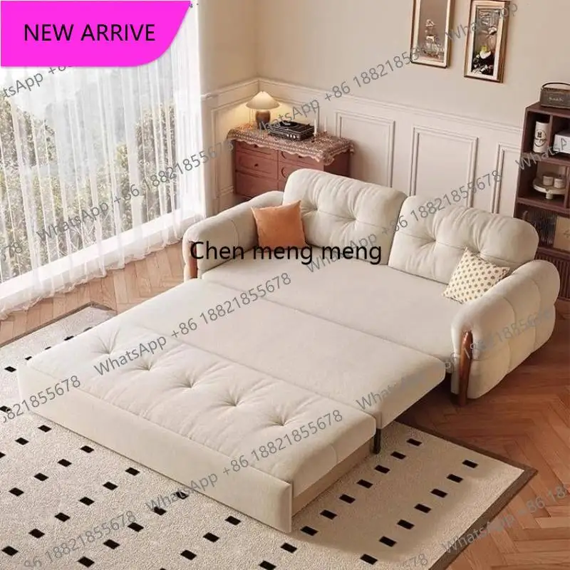 

M183 Minimalist White Living Room Sofas Classic Sleeper Puffs Sets Living Room Sofas Cloud Lazy Muebles Para Hogar Furniture