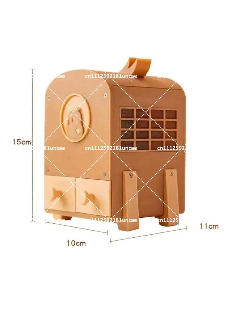 Portable Bird Seed Dehuller Shell Separator with Adjustable Wind Blower for Millet, Easy Clean Drawer Design