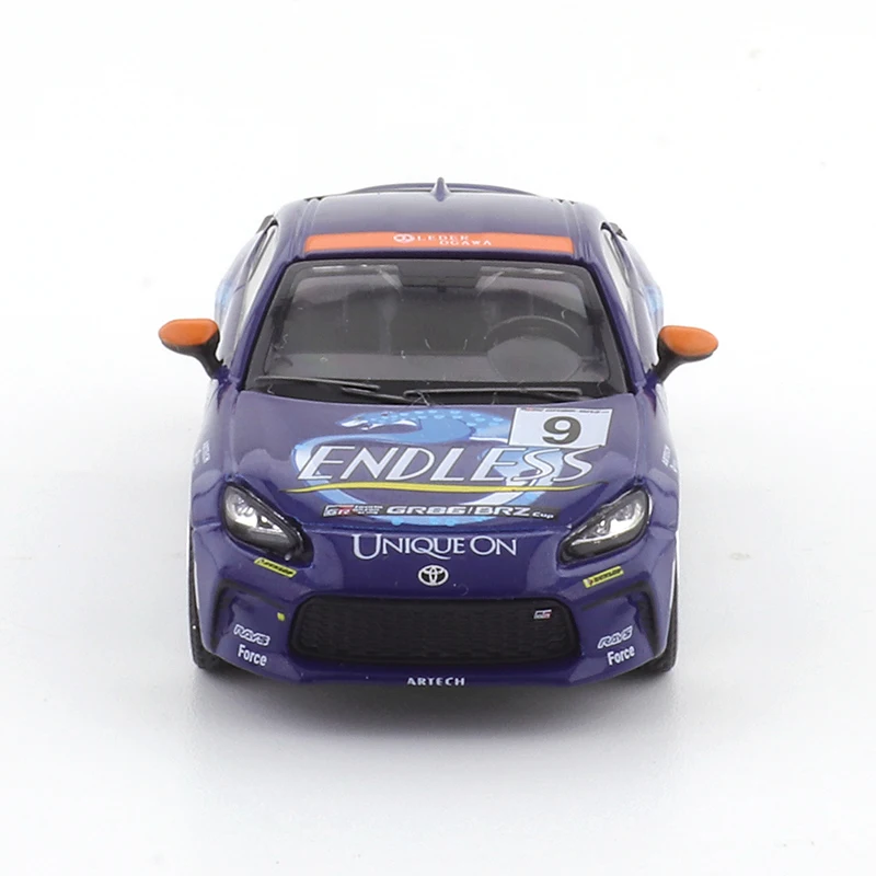 Xcartoys Pop Race 1/64 Toyota Gr86 Eindeloze Auto Legering Speelgoed Motorvoertuig Diecast Metalen Model Kids Xmas Cadeau Speelgoed Voor Jongens