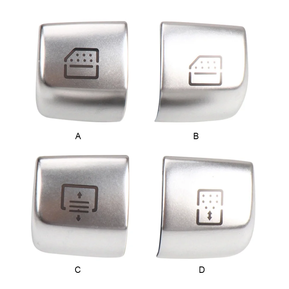 Rear Window Switch Button Window Switch Caps Replacement Parts Interior Accessories for Mercedes  W222 S-Class 2014-2019