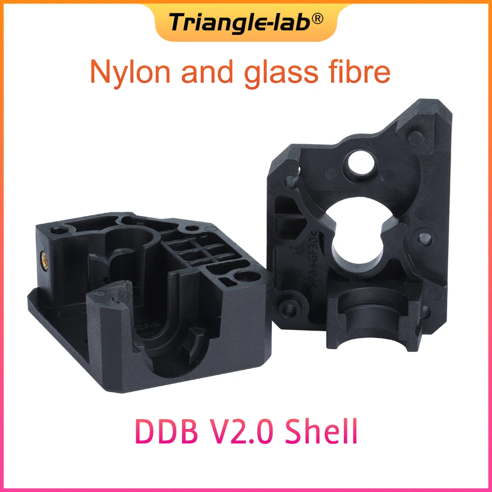 RS Trianglelab DDB Extruder V2.0 Bowden Dual Drive Extruder For 3d Printer Ender 3 CR10  TEVO BLV Ender5 DDE dragonfly dragon