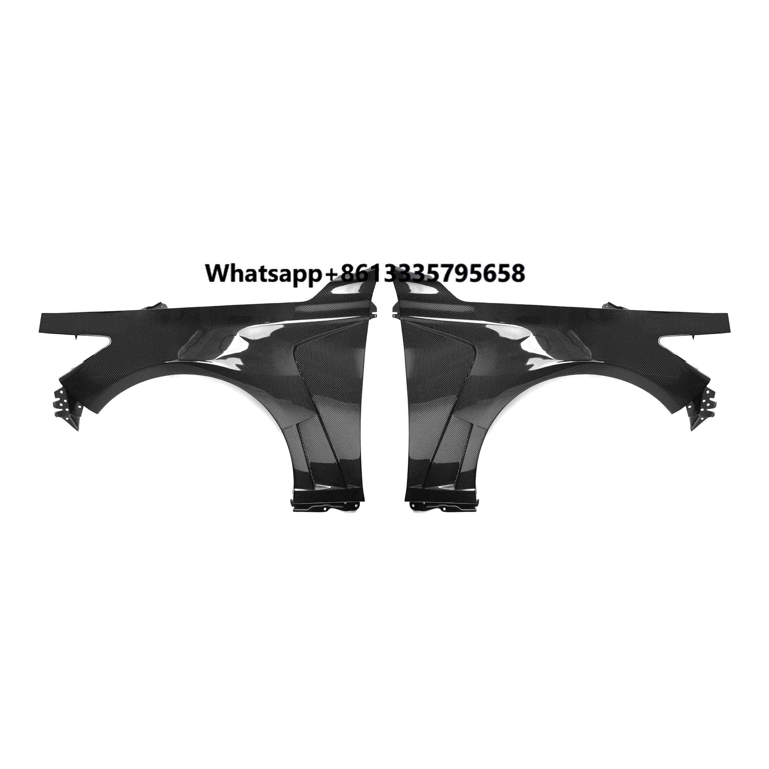 

Real Carbon Fiber Front Side Fender Trims for Infiniti Q50 Q50L 2014-2020 Q50 Fender Trims