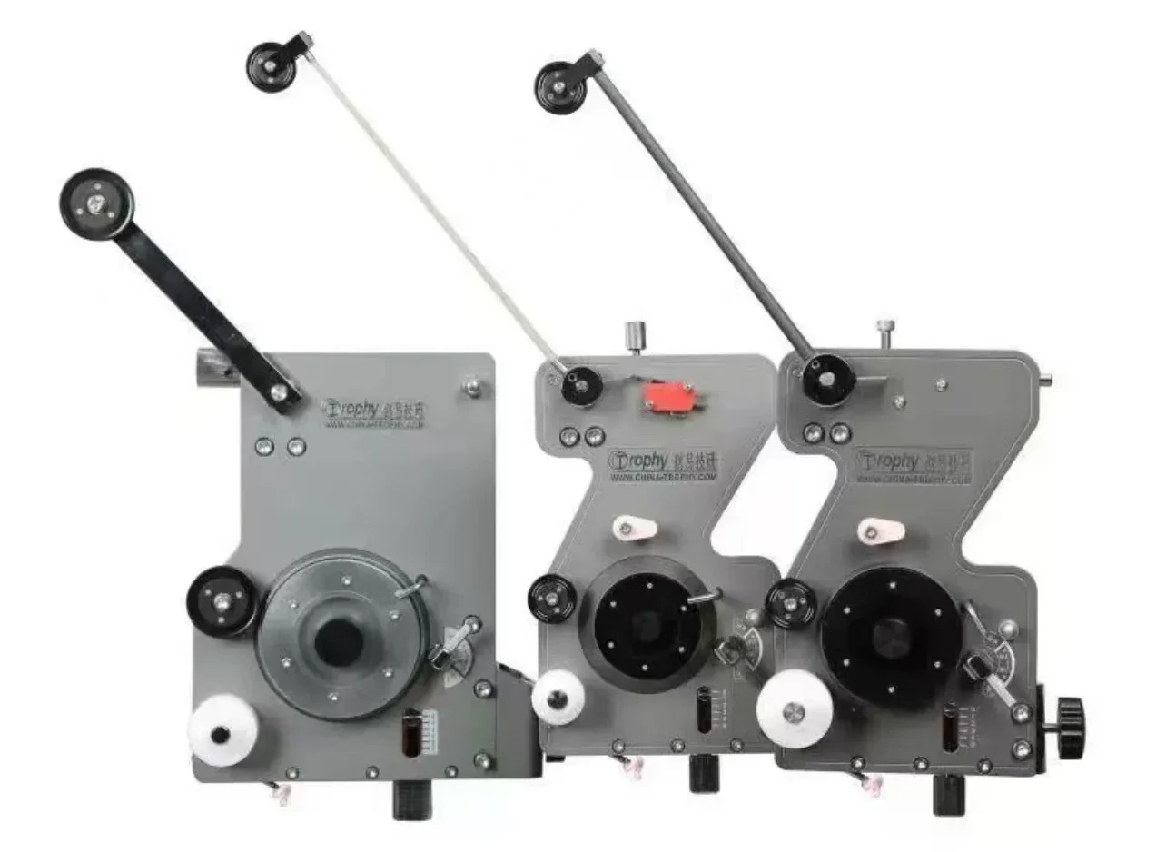 Máquina automática de enrolamento de bobina de transformador com tensor de guia de fio