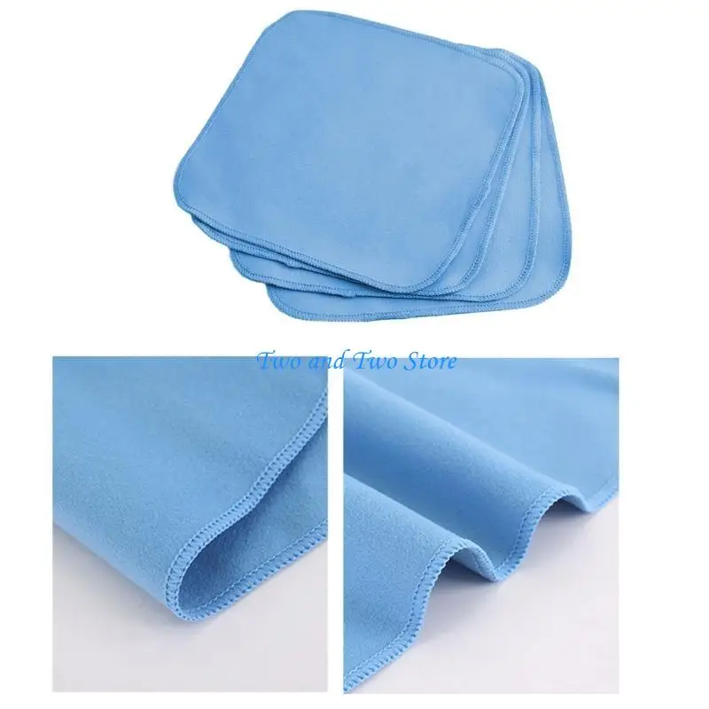 HX6F Convenient Cloth for Jewelry Cleaning Keep Jewelry Shining Tools Polishing Cloth