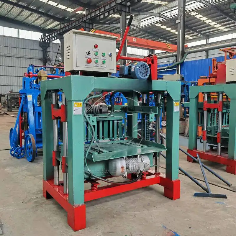 

Cheap Price Multi Shape Hollow Concrete Block Maker Automatic Full Set Brick Making Hine