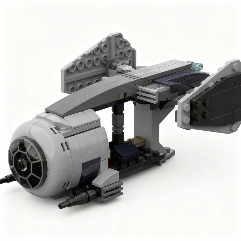 

212pcs MOC Tie Infiltrator Star Battle Model Building Blocks Construction Toy Christmas Gifts DIY Creative Idea Education Brick