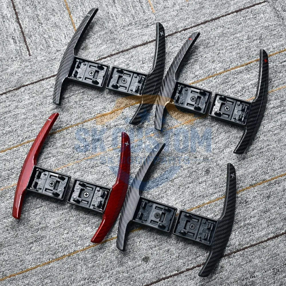 SK CUSTOM คาร์บอนไฟเบอร์พวงมาลัย Paddle Shifters สําหรับ BMW F36 F21 F22 F32 F30 F02 F80 F11 F06 F20 F23 F10 F12 F26 F15 M3 M4