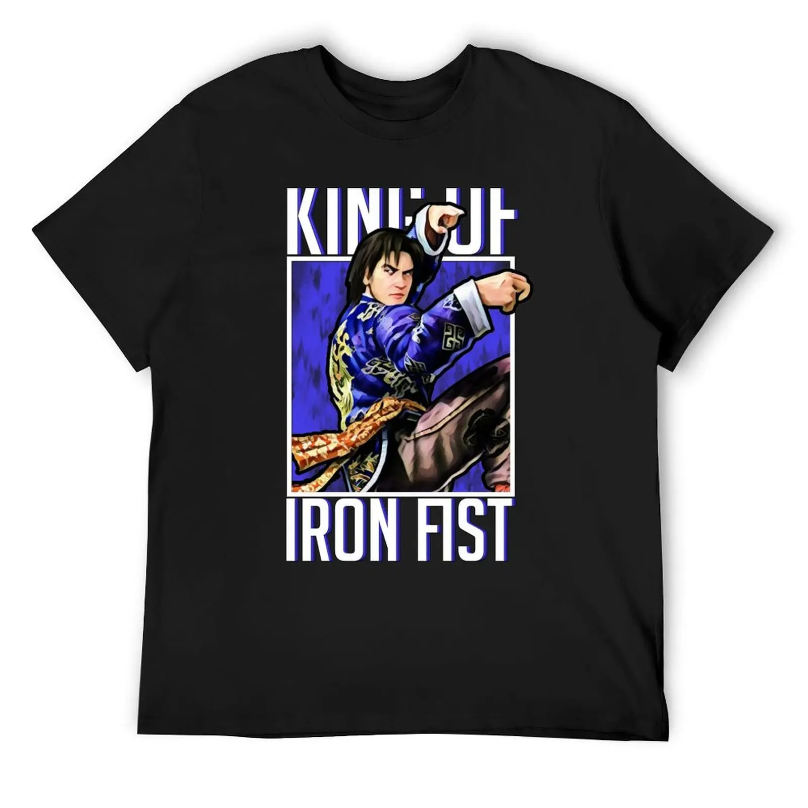 

King of Iron Fist - Lei Wulong T-Shirt summer shirt oversized t shirt rapper graphic tees valentines clothes Men's t shirts