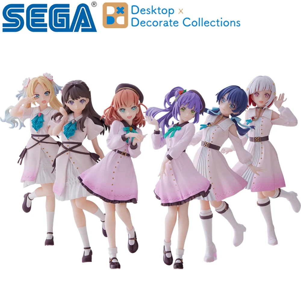 

Оригинальный Sega Desktop X украсит коллекцию! Нравится! Love Live! Коллекция аниме кавайные девушки декоративные фигурки