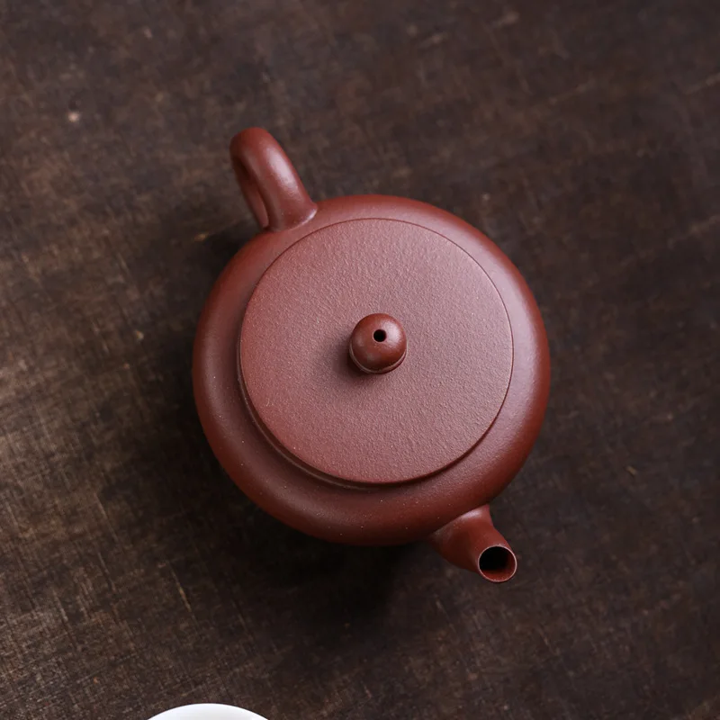 150cc Original Zisha Clay HongpilongNi Huang Shaotian Handmade LianZi Tea Pot Yixing Purple Clay Teapot
