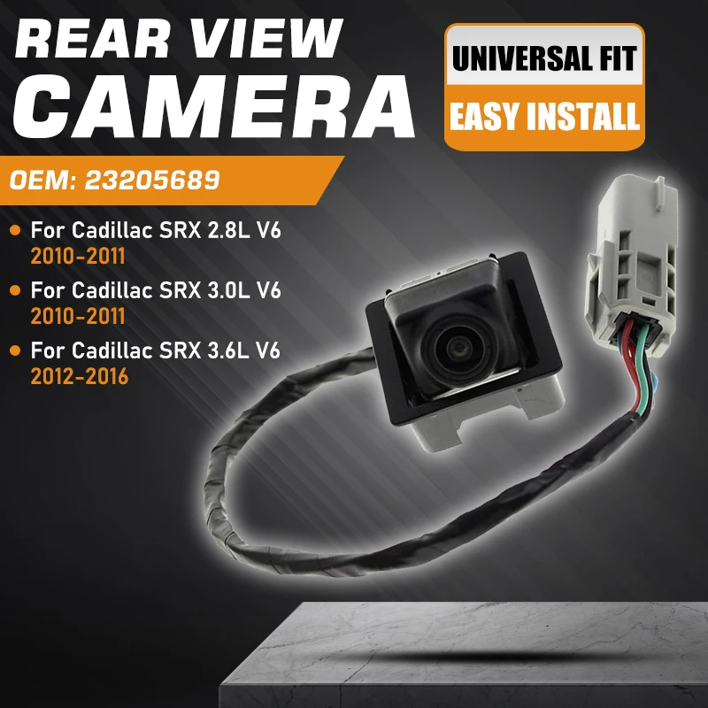 

Car Reverse Rear View Camera For Cadillac GM SRX 2010-2016 2.8L 3.0L 3.6L V6 Vehicle Backup Camera 23205689 15926122 20910350
