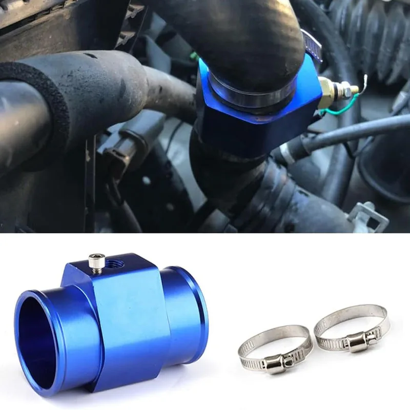 

32MM Water Temperature Gauge Three-way Sensor Suitable For Universal Car Sensor Gauge Radiator Hose Adapter Clip Accessory Tool.
