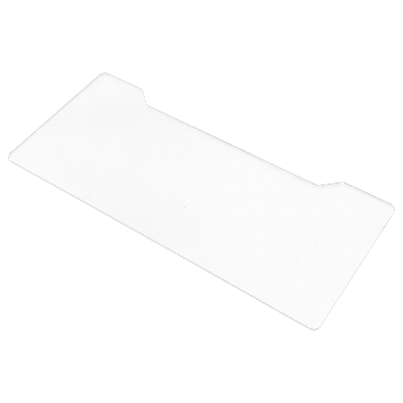 

Прозрачный акриловый чехол для клавиатуры, прозрачная защита для ноутбука, высокая четкость, легко очищаемый защитный экран, аксессуары для рабочего стола