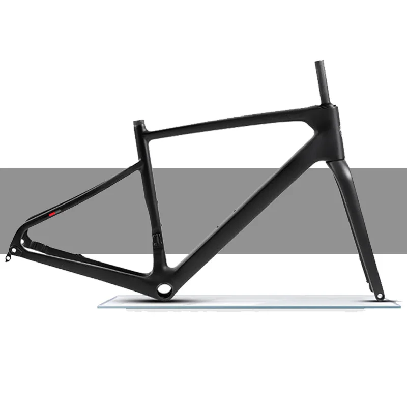 

Twitter Carbon Gravel Bike Frameset Thru Axle 12x142mm Disc Brake 700CX40mm Road Frame With Fork 12x100mm High Quality