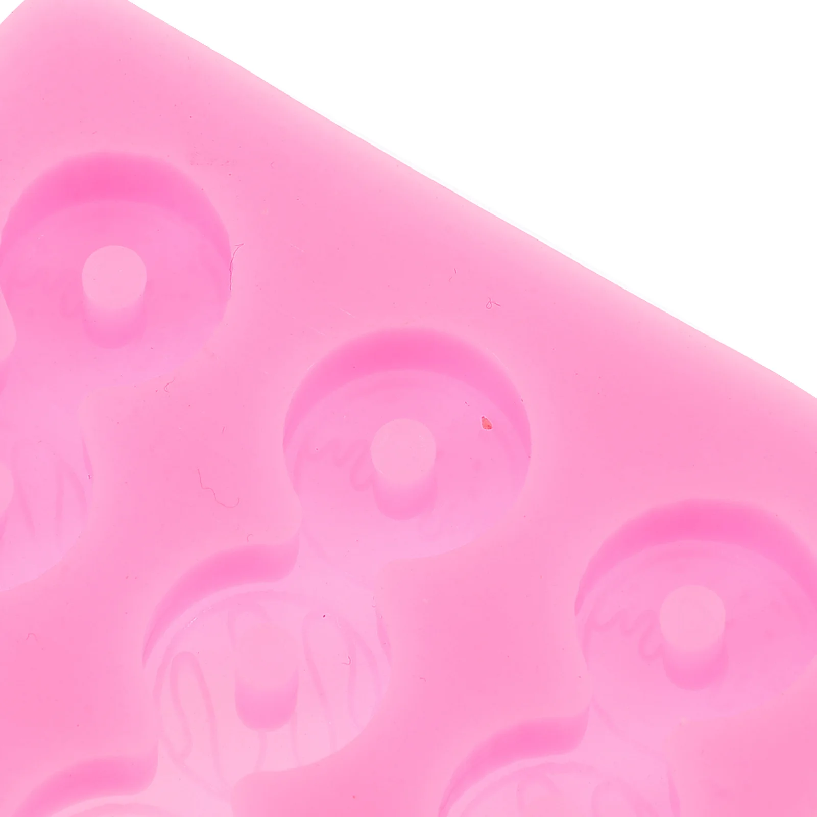 Silicone Candy Mold Donut Apple Shape Reusable Easy Clean Candy Mold for Lollipop Making Supplies Silicone Molds for Lollipop