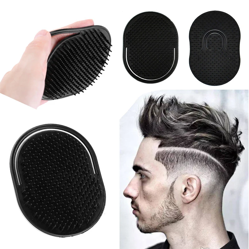 1Pcs Hair Comb Scalp Massage Shampoo Comb Beard Brush Hair Styling Tool Travel Hair Care Portable Black Pocket Barber Accesories