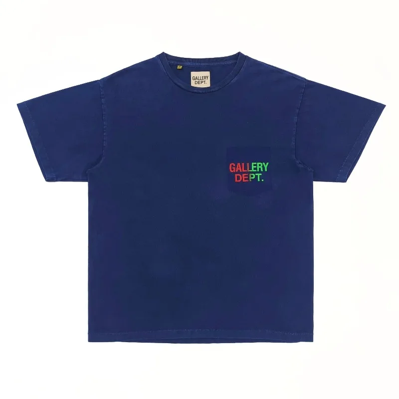 Gallery Dept gradual change letter print short sleeve Tee