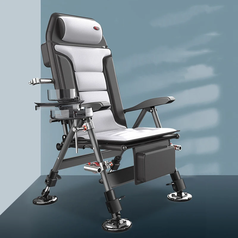 Silla de pesca europea de 200KG, asiento plegable portátil, taburetes de pesca salvajes multifuncionales, 캠핑의자 자