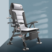 200KG European Fishing Chair 낚시의자 Folding Portable Wild Fishing Chair Multifunctional Fishing Stools Seat 캠핑의자 Folding Chair
