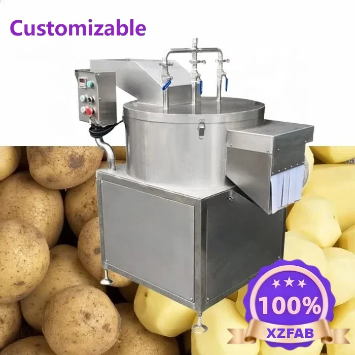 Factory Direct 2026Gastrodia elata rotating peeling machine/sweet potato peeling machine