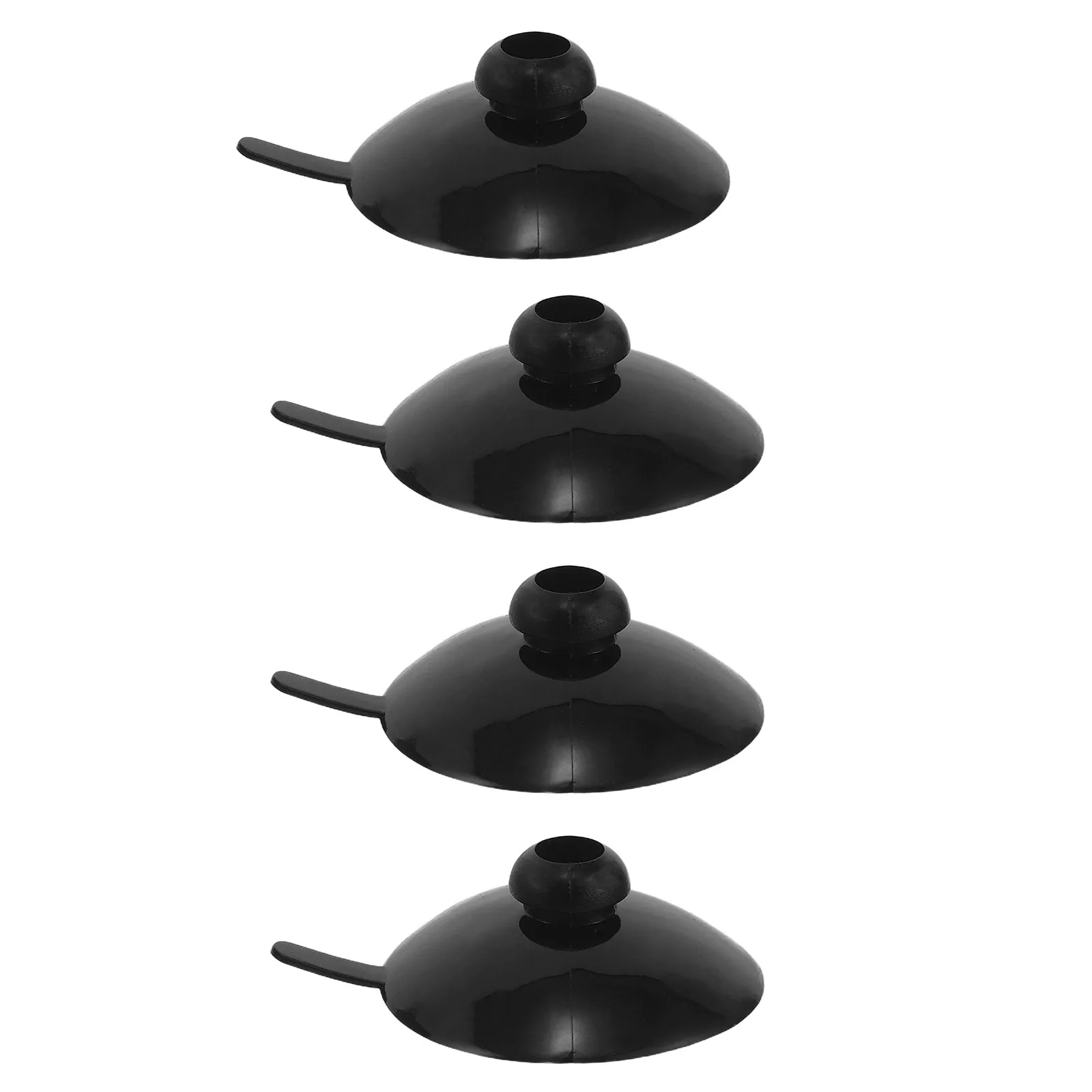4Pcs Guitar Rest Rubber Suction Cups Vacuum Pads 40Mm Black Non Slip Guitar Support Replacement Pads Acoustic Classical