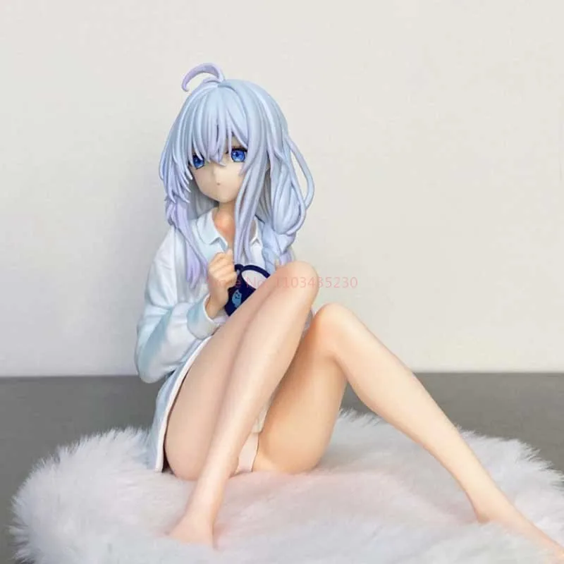 Majo No Tabitabi Elaina figurine coréenne vêtements de nuit Anime Pvc figurine d'action délicate jouet Sculpture à collectionner modèle poupée ornement