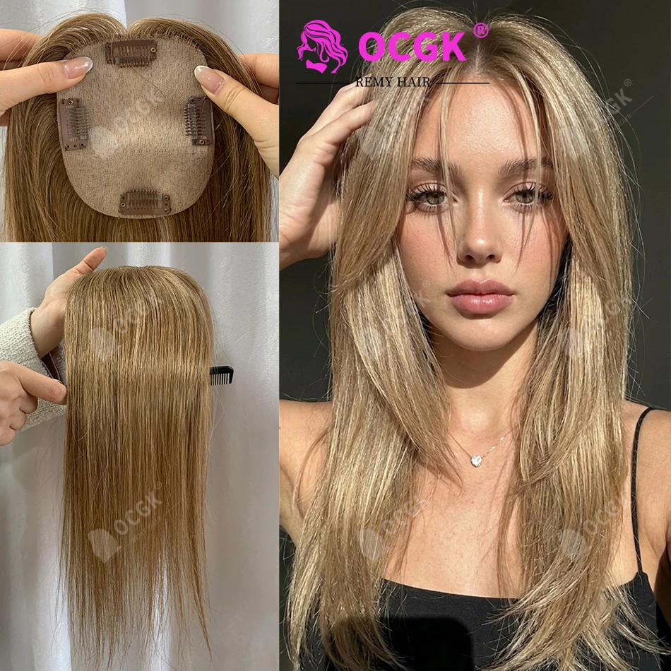 topper-de-cheveux-raides-de-17-pouces-couleur-12-brun-clair-en-cheveux-humains-remy-base-en-soie-avec-clips-invisibles-densite-naturelle-pour-cheveux-fins