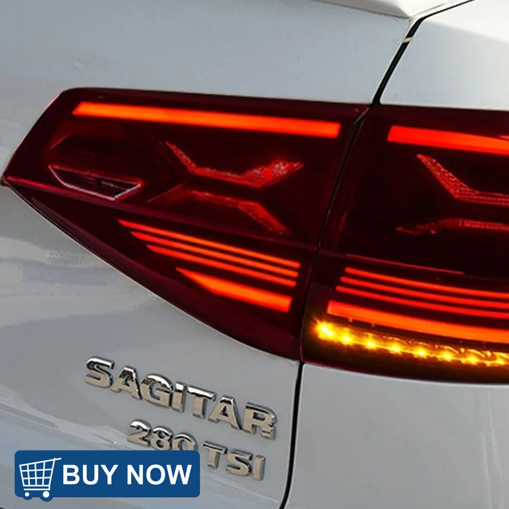 Auto Back Lamps Assembly For VW Jetta Sagitar 2015-2017 Upgrade 23 Style LED Startup Effect Car Taillights Tools Accessories