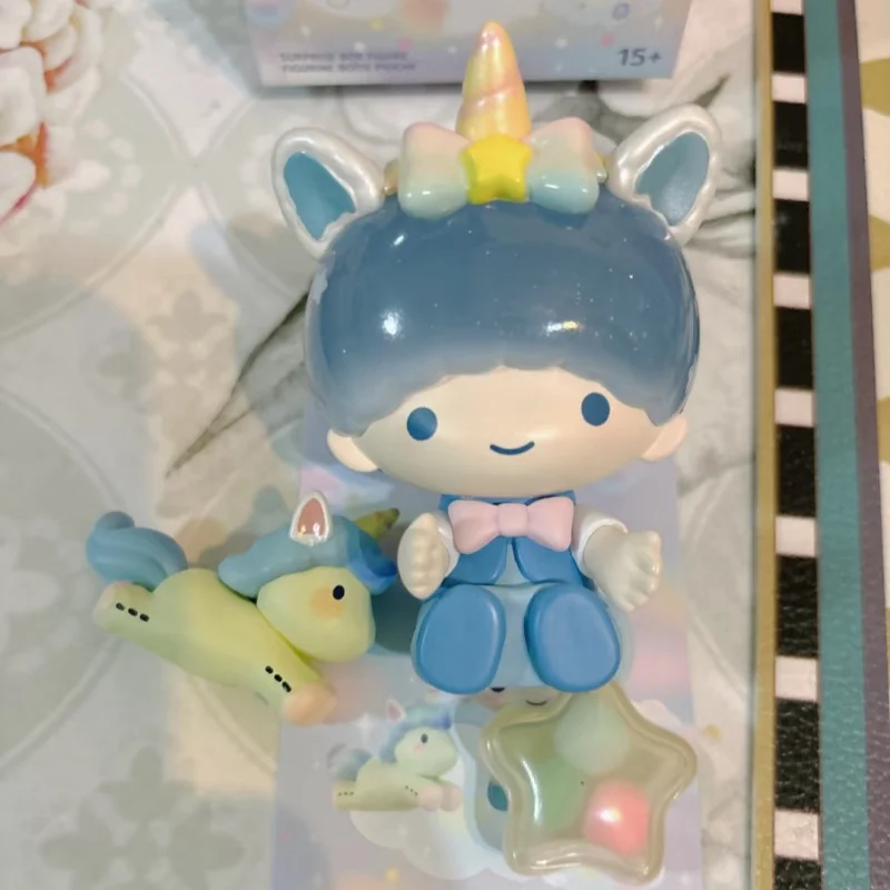 New Authentic Miniso Sanrio Fantasy Park Series Blind Box Kuromi Yugui Dog Female Birthday Gift Ornament