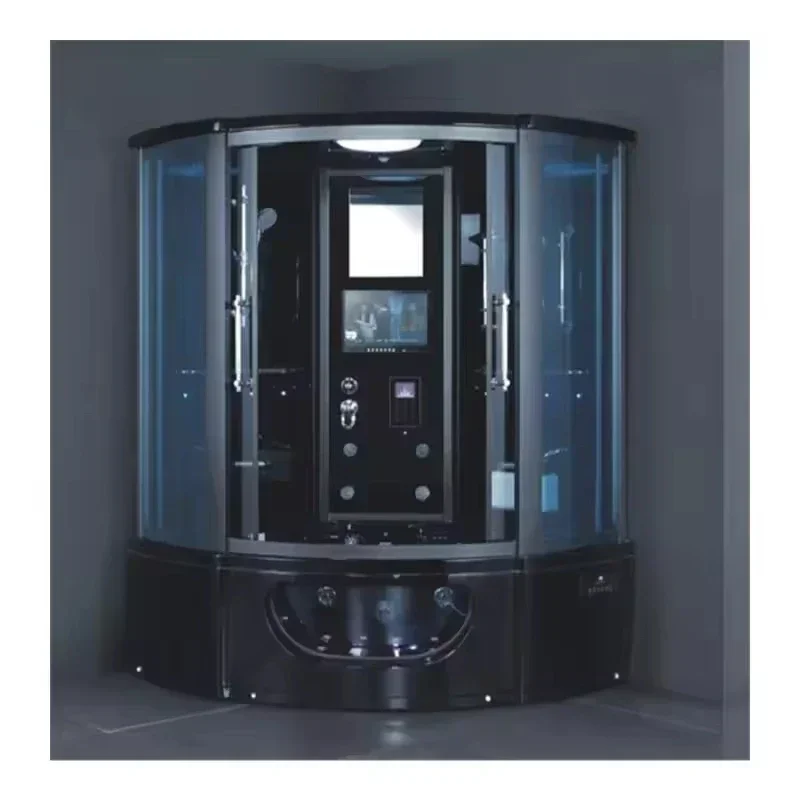 사우나 샤워실 습식 스팀 목욕실 콤보 LED 조명 스팀룸 다기능 월풀 샤워 사우나